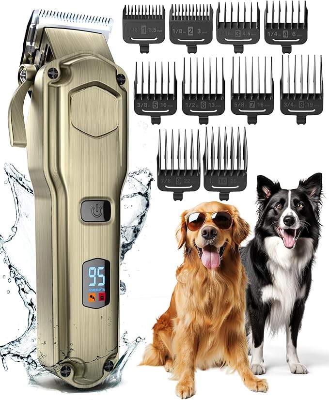 oneisall Dog Clippers for Grooming Thick Heavy Coats