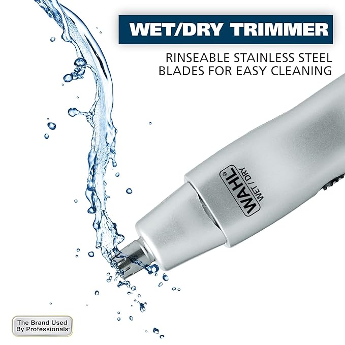 Wahl Battery Men’s Nose Hair Trimmer - Eyebrows, Neckline, Nose & Ear Hair