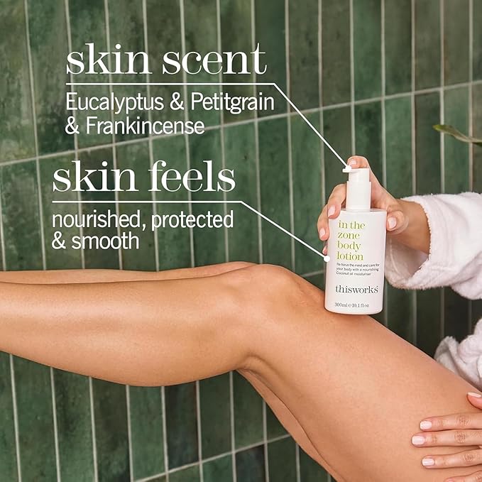 THISWORKS In The Zone Shower Gel 10.1 fl oz - Eucalyptus & Frankincense