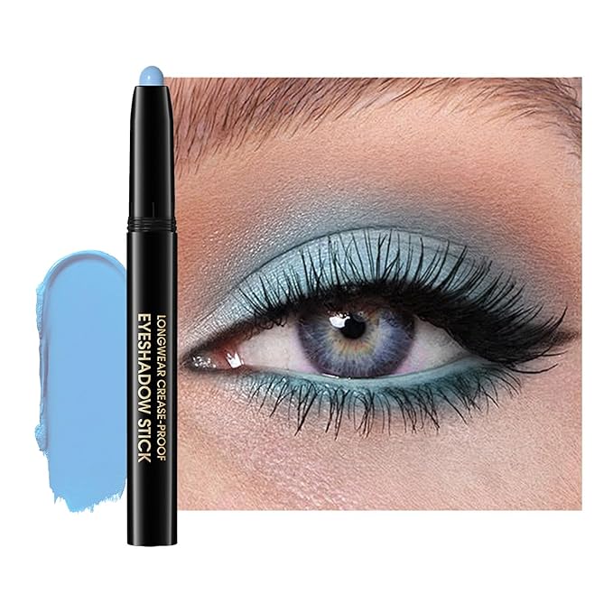 Eyeshadow Stick,Shimmer and Matte Cream Eye Shadow Brightener Sticks