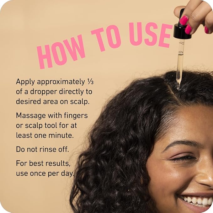 BOLDIFY Hair Growth Serum, Scalp Treatment for Thicker Hair for Women & Men