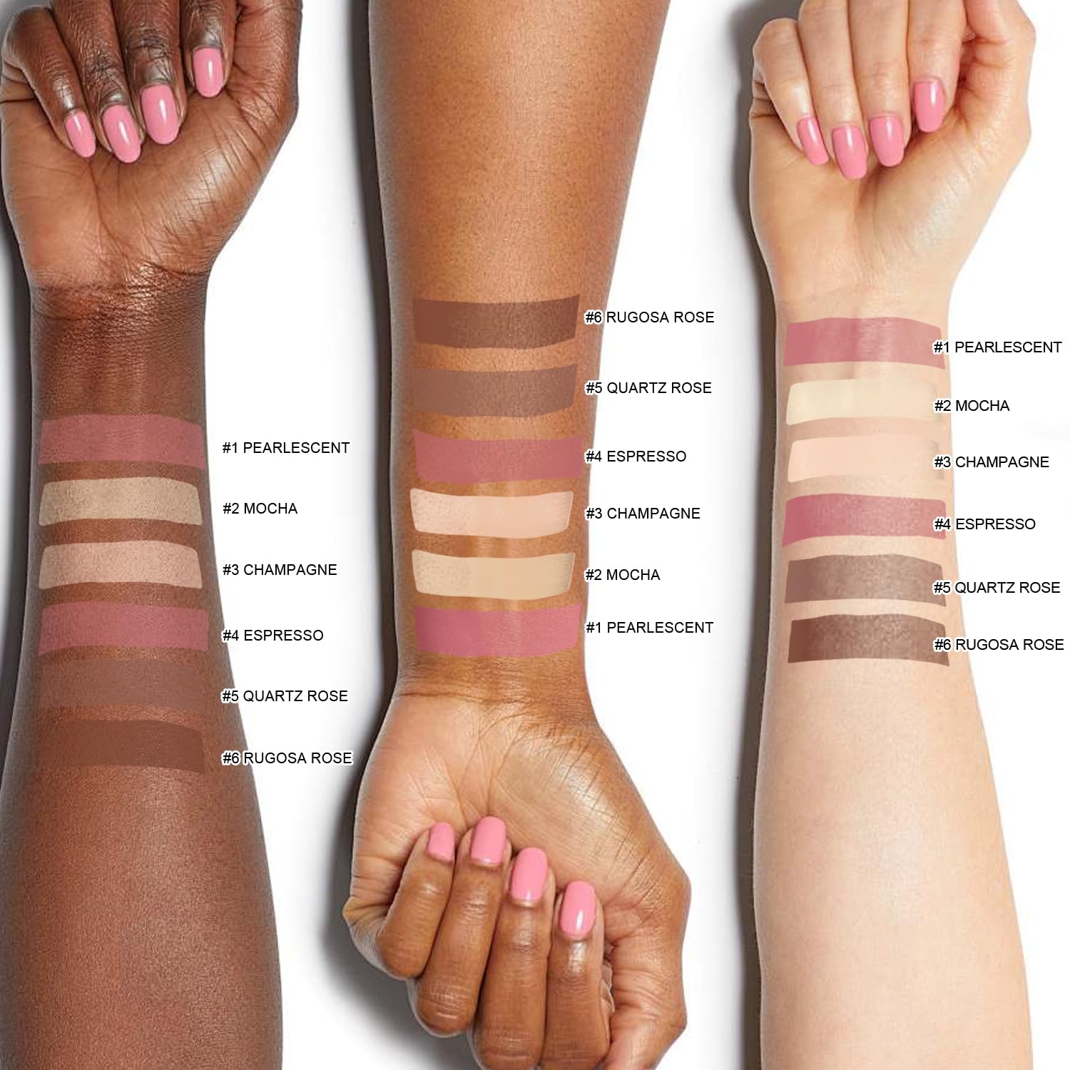 6 Colors Cream Contour Stick Makeup Kit, Shades with Blush, Highlighter and Bronzer,Double Ended Contour Stick for Cheeks, Waterproof and Long Lasting, Matte and Dewy Finish (Set B)