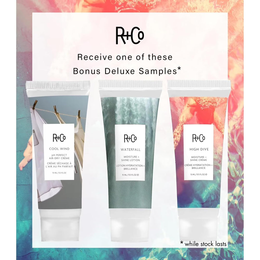 R+Co Atlantis Moisturizing B5 Shampoo and Conditioner Set, 8.5oz (2 Pack)