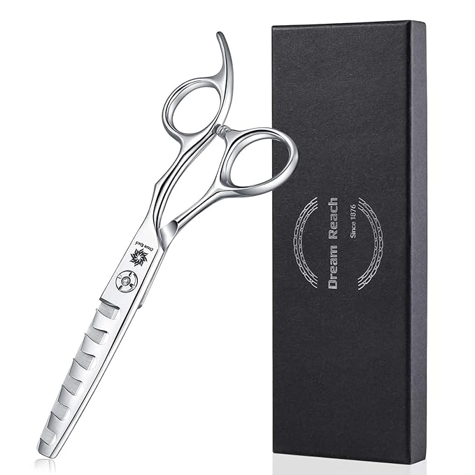Dream Reach Hair Cutting Scissors - 6" Texturizing Hair Shears 440C Steel