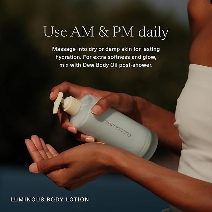 Oak Essentials Travel Luminous Body Lotion, 1.33 fl oz