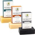 Southern Natural Goat Milk Soap Bar Variety, 3 Pack, Dry Sensitive Skin