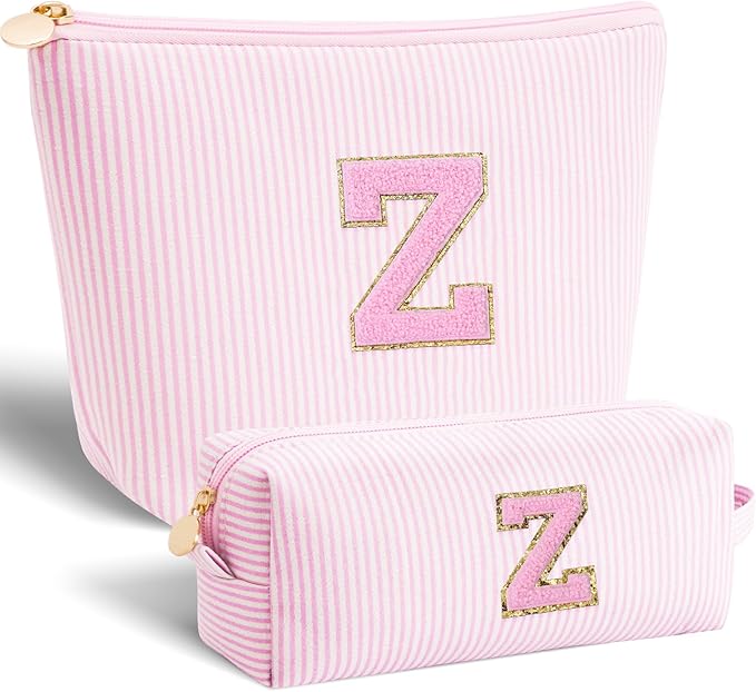 Btffitting Gifts for Teen Girls Women - Birthday Gifts for 10 11 12 13 14 15 16 17 18 Years Old Girl,Makeup Bag Cosmetic Bag,Teacher Gift Trendy Stuff Toiletry Bag - Pink,Z