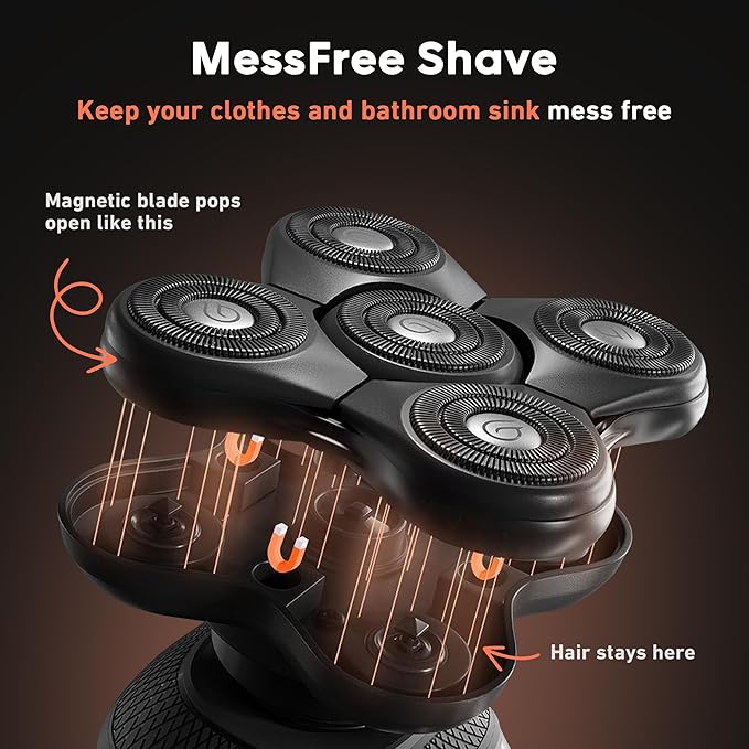 Groomie BaldiePro Blade Refill 2.0 with Chamber for Head Shaver