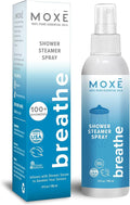 MOXĒ Breathe Shower Steamer Spray for Congestion & Sinus Relief, 4oz