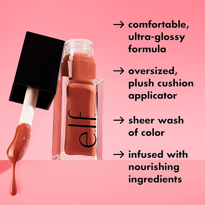 e.l.f. Glow Reviver Lip Oil, Money Mauve