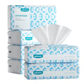 Winner Disposable Face Towels, 100% Cotton, 600 Count (Pack of 6)