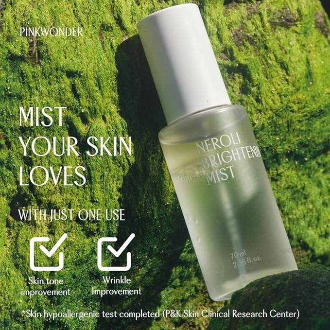 PINKWONDER Neroli Brightening Glow Serum Hydrating Mist 2.36 fl oz