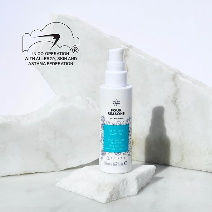 No nothing Hair Oil for Frizzy Hair, Lightweight Anti Frizz Serum