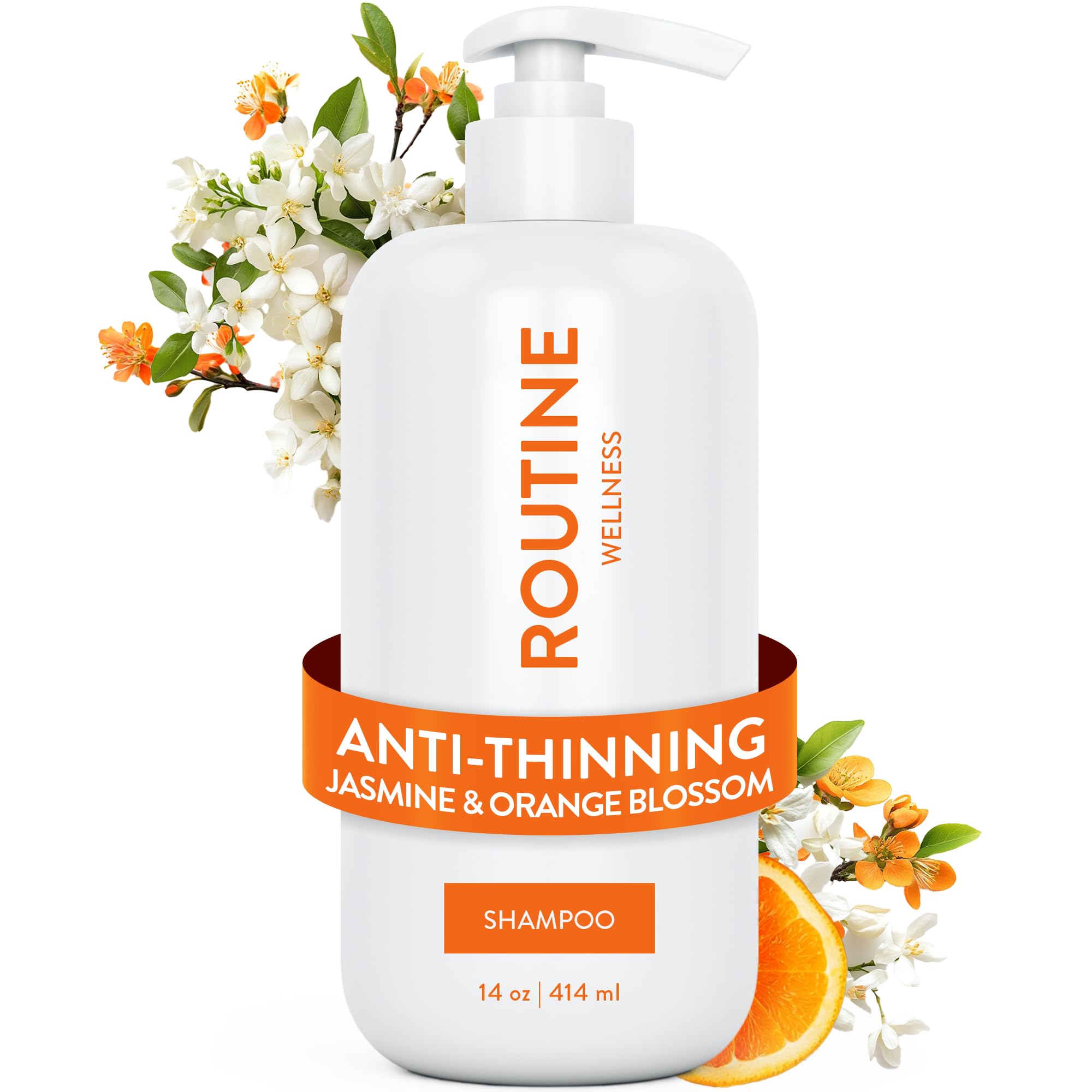 Routine Wellness Anti-Thinning Shampoo - Jasmine & Orange Blossom