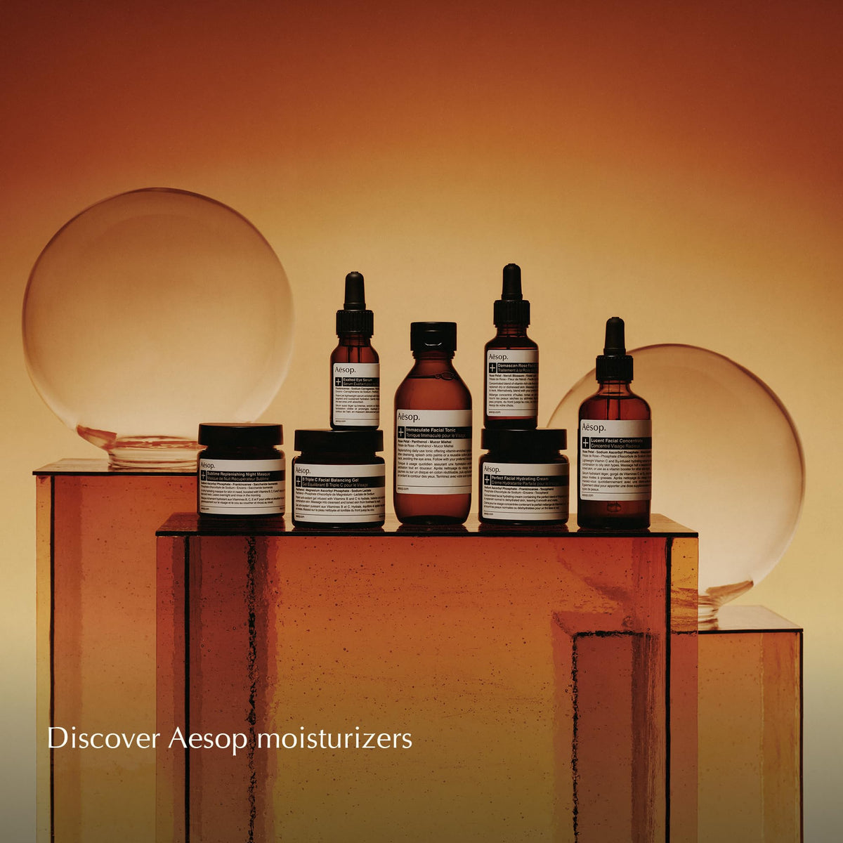 Aesop Lucent Facial Concentrate | Lightweight Vitamin C Facial Serum for Replenished, Hydrated, and Balanced Skin | 2.1 Oz