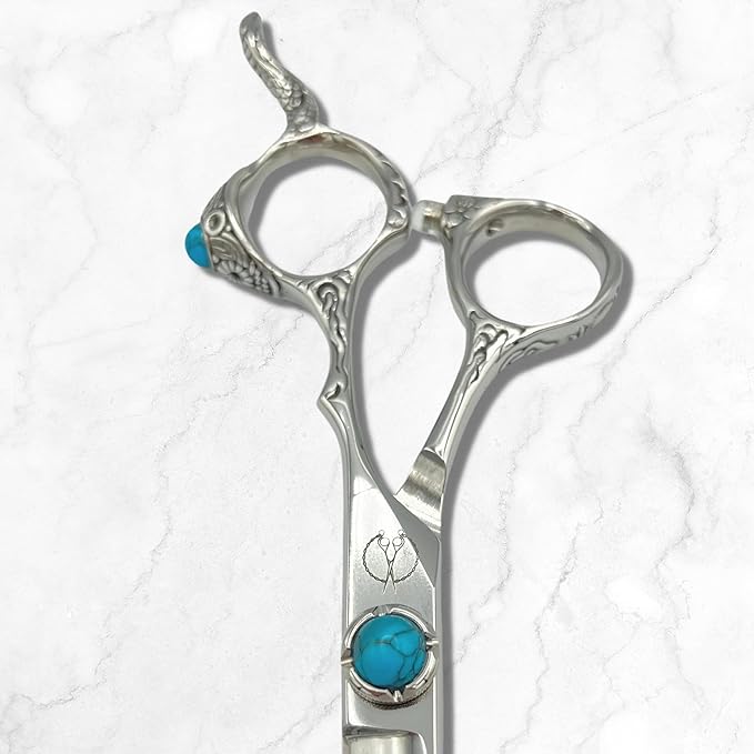 Shihan Shears 6" Hair Shears - VG-10 Japanese Steel - Professional Grade for Stylists and Barbers - Zen Scissors Line (Cutting)