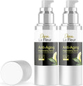 LIVORKA 2 Pack - Derm La Fleur Anti- Aging Serum - Derm La Fleur Plus, Derm La Fleur Luxe 2 Bottles Serum For 2 Months, Derma Fleur Moisturizing Skin Conditioner.