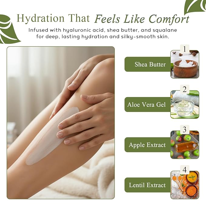 Retinol Body Moisturizer for Crepey Skin, Firming Cream, 4 Oz