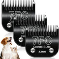 Dog Grooming Clipper Blades Replacement for Andis Dog Clipper,7FC Blade (3.2mm)