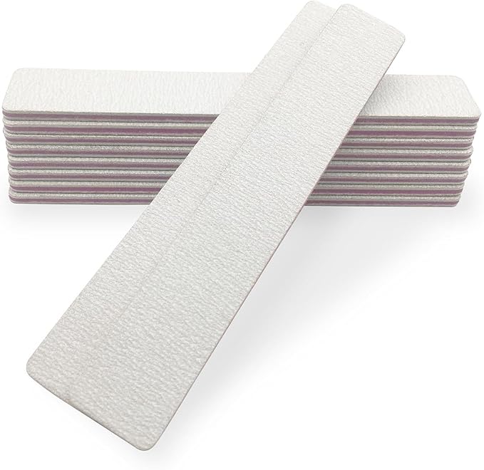 27pcs Double Sided Emery Board,80/80 Grit Nail Files for Acrylic Nails