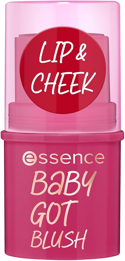 essence Baby Got Blush, Face Cream Blush Stick (50 | Cherry Cherry Baby)