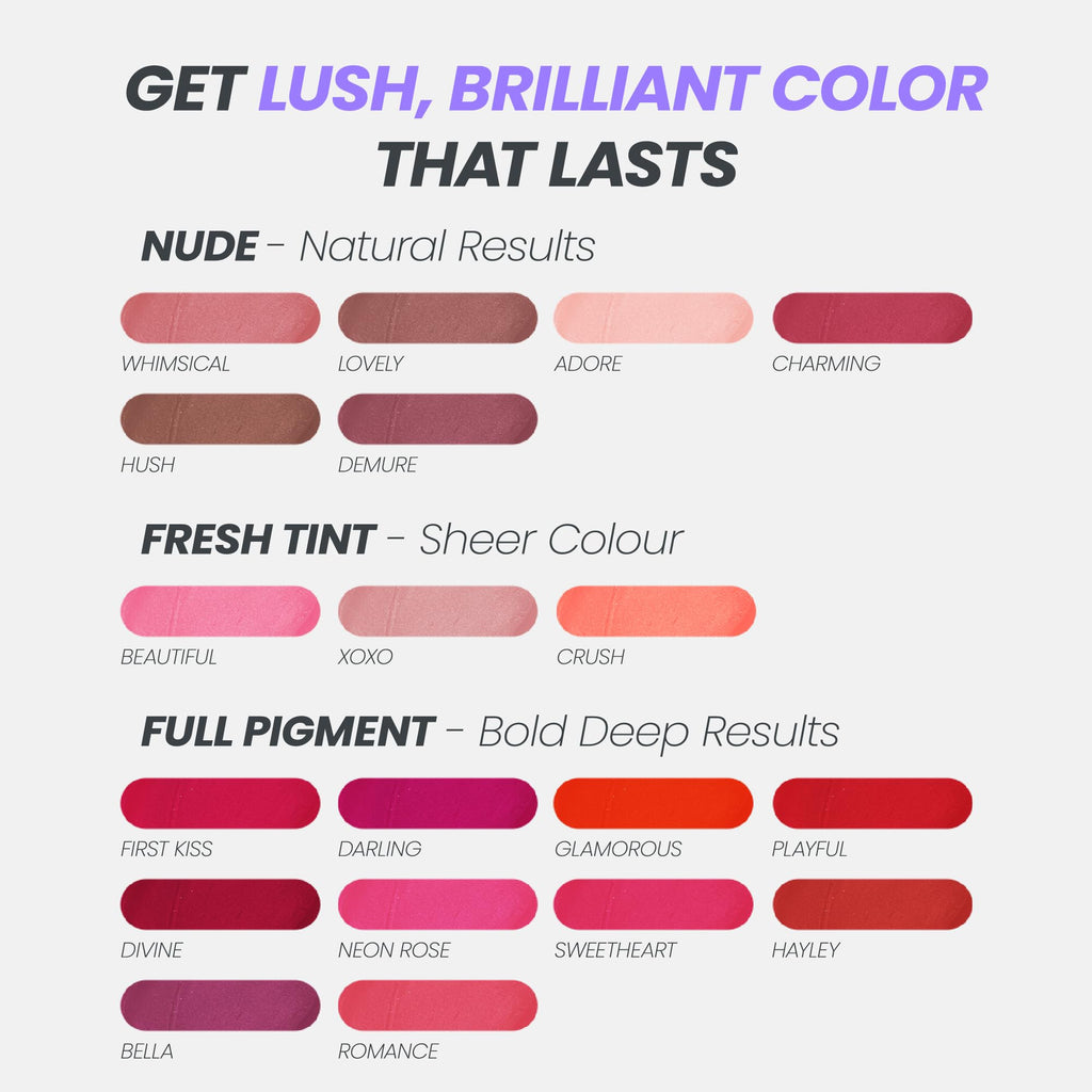 Wonderskin Lip Stain Kit – Long Lasting, Waterproof, Lip Tint Peel Off