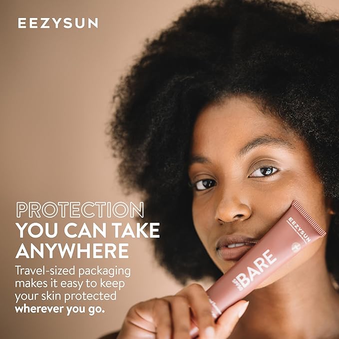EEZYSUN BARE Tinted Sunscreen SPF 50 for Face - Deep