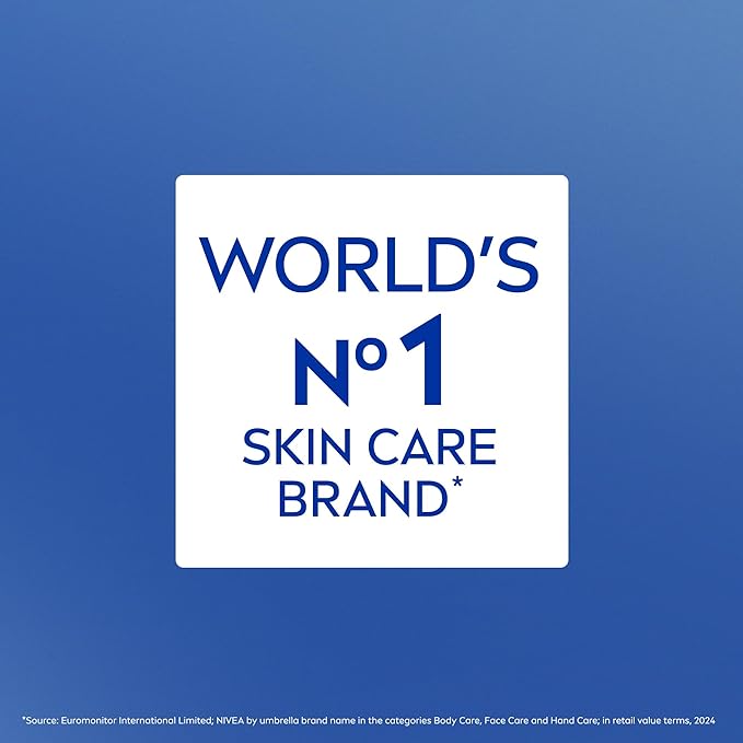 NIVEA Shea Nourish Body Lotion with Shea Butter & Hyaluronic Acid, 16.9 Oz