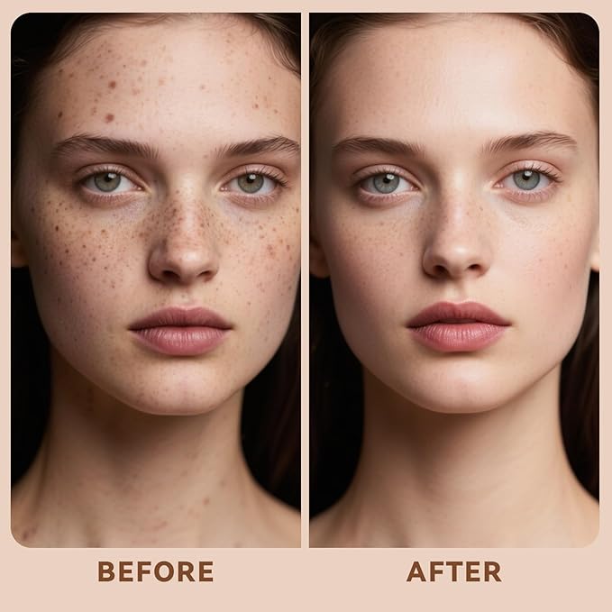 Tiptupu SPF 50 Liquid Foundation,Long Lasting,Moisturizing,Matte & Non-Comedogenic Foundation Makeup for All Skin,Medium-Full Coverage (Light, 1.05 FL.OZ (Pack of 1))