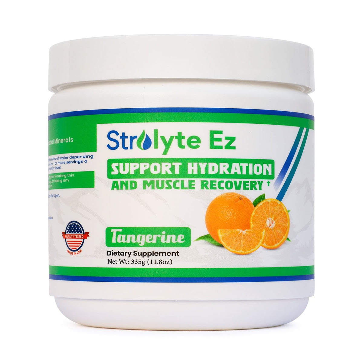Strolyte Ez Keto Electrolytes Powder - Sugar Free Daily Hydration Powder Boost Energy & Muscle Recovery - Refreshing Tangerine Electrolyte Powder with All Essential Electrolytes & Trace Minerals