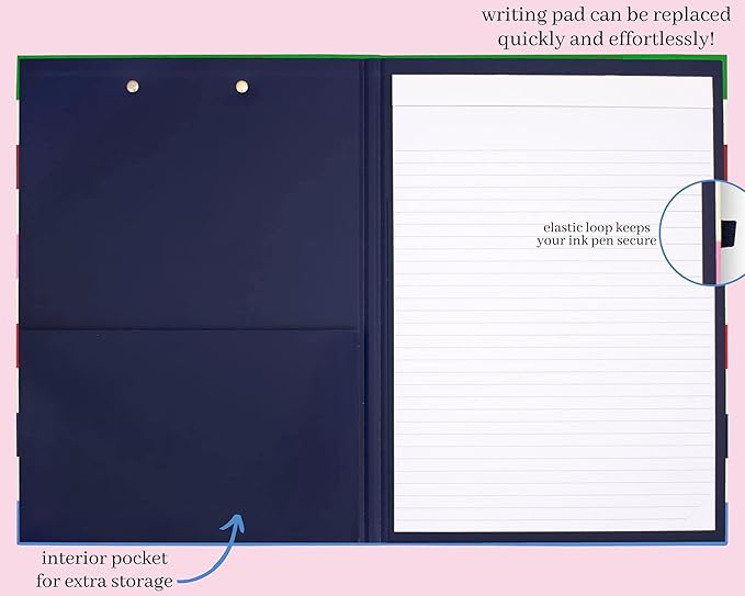 kate spade new york Clipboard Folio, Adventure Stripe