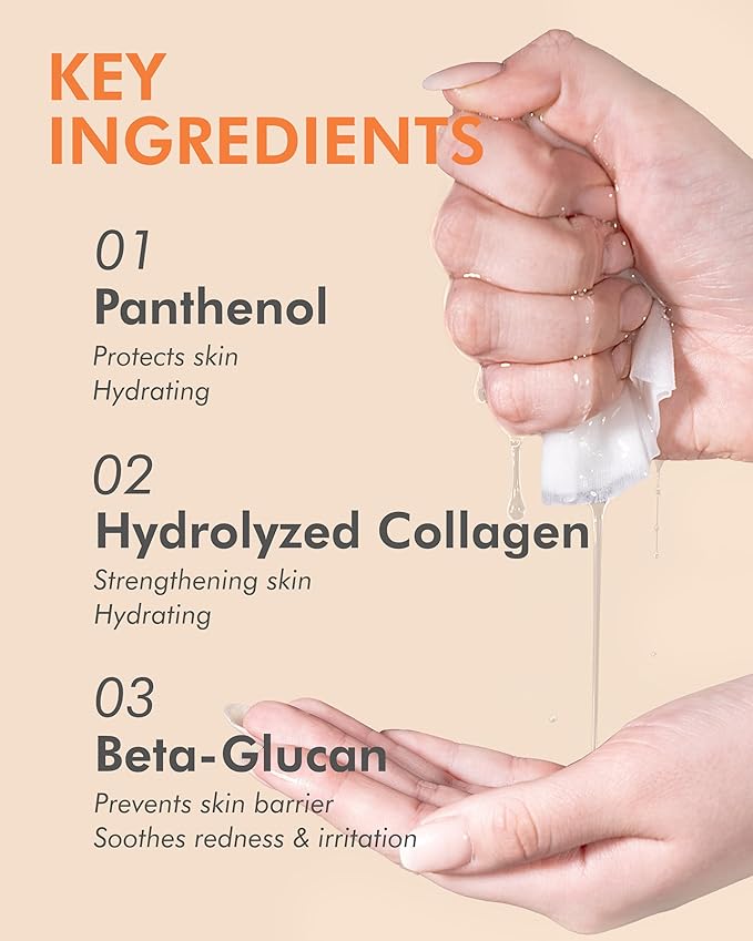 DERMAL Apricot Collagen Korean Essence Sheet Mask, Radiance, 23g, 10 Pack