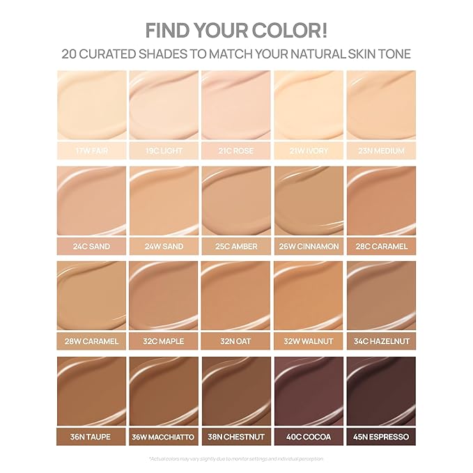 BANILA CO Covericious Ultimate Cover Cushion | Up to 100HR Long-Wear Foundation | 20 Shades for All Skin Tones | Matte & Lightweight Finish | Korean Cushion Foundation (14g / 0.49 oz), 36N TAUPE