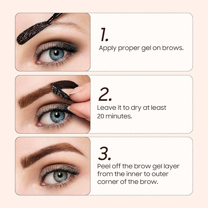 Eyebrow Pencils for Grooming & Shaping Brows, Eye Brow Pencils, Draws Tiny Brow Hairs and Multi-Use for Eyebrows, Long-Lasting (Light Brown)