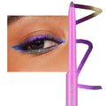TWLBXMG Purple Eyeliner Pen Chameleon Metallic Shimmer Color Changing Eye liner Pencil, Waterproof Long Lasting Eyeshadow & Eyeliner 2 In 1, Highly Pigmented Smudge Proof # 05