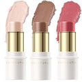 3 Pcs LIGHT-MEDIUM Contour Stick Set,Professional Makeup Kit for All Skin
