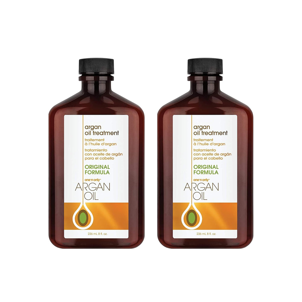 One 'n Only Argan Oil Hair Treatment, Moisture + Frizz Control Serum, 2 oz