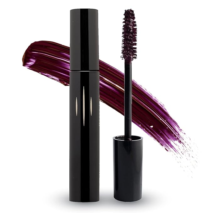 Radiant Professional Curl Lengthening Mascara, Cruelty Free, 02 Plum Brown