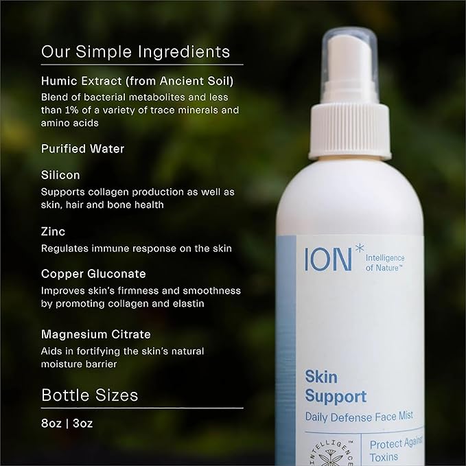 ION* Intelligence of Nature Skin Support Face Mist, 8 Fl Oz (Pack of 1)