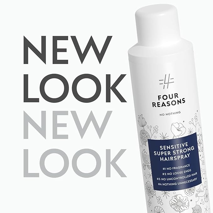 No nothing Super Strong Hairspray - Fragrance Free, Pack of 2-7.5 oz each