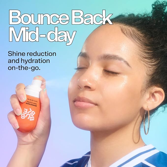 Bubble Skincare Bounce Back Hydrating Toner Spray, Pore Minimizer, 55 ml
