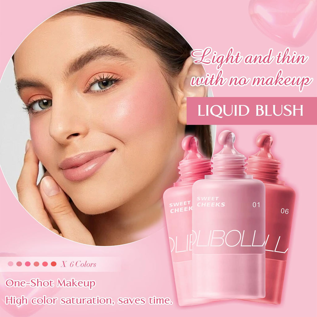 MĒTYSUR Liquid Blush, High Pigment, Buildable, Lightweight, for Radiant & Flushed & Dewy Cheeks, Long-lasting, Hydrating Cream Blush, For Dry Skin, 0.31 fl.oz