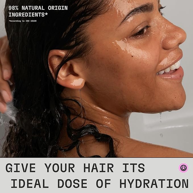 cleanjourney Divine Hydration Hair Conditioner, EWG Verified, Infused with Panthenol and Biotin, For Dry, Brittle Hair, Clean Ingredients, Vegan, Tropical Scent, 8 Fl Oz