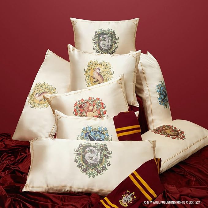 Kitsch & Harry Potter Satin Pillowcase W/Zipper - Size 19x26, Ravenclaw