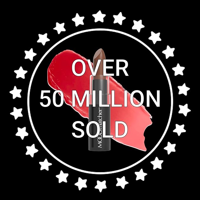 MOODmatcher LIVAURA Long Lasting Lipstick for Women – Color Changing Moisturizing Cream Lipsticks, Smudge Proof Lip Stick, Easy to Apply Lip Makeup, Made in USA (Brown)