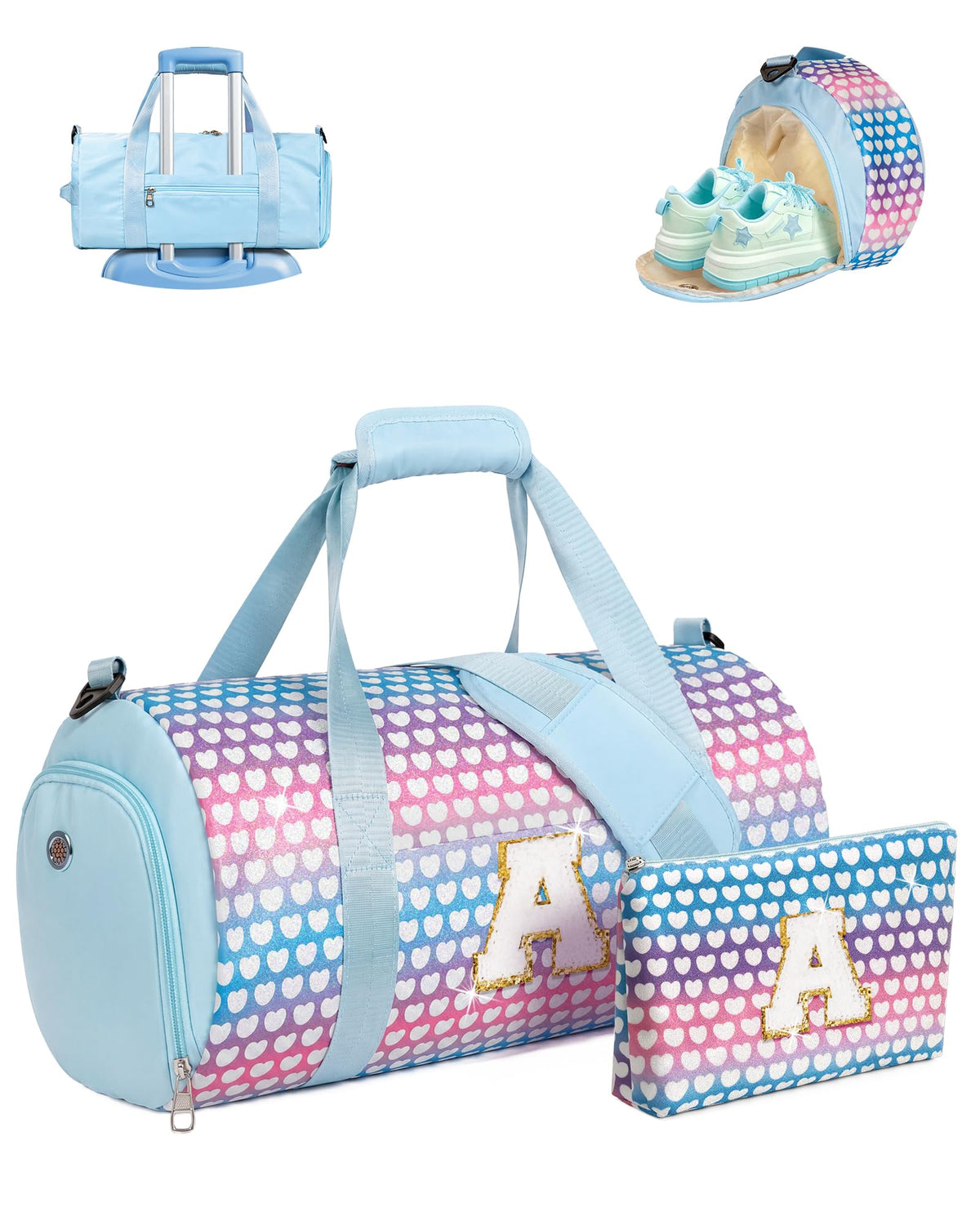 Vogewood Birthday Gift for 3 4 5 6 7 8 9 10 Year Old Girls-Kids Weekend Bag