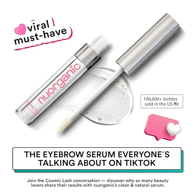 Eyebrow Growth Serum, Brow Serum for Thicker, Fuller-Looking Brows