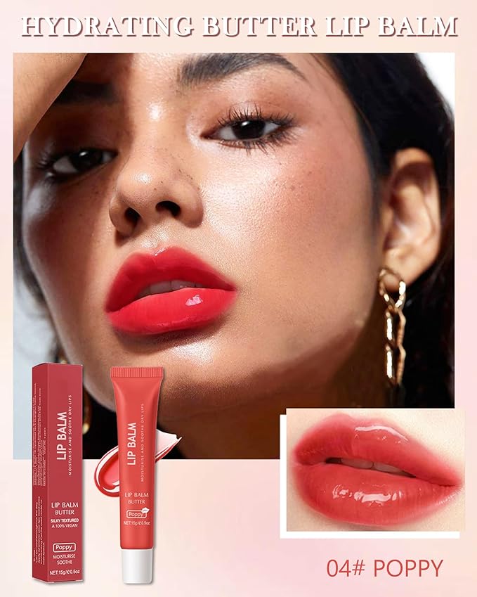 Lip Balm Butter, Yummy Lip Gloss Oil, Lip Treatment Moisturizer Lipgloss