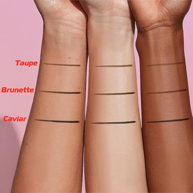 Makup Beauty Skinny Brow - Ultra Thin Eyebrow Pencil, Waterproof, Precise Micro Brow Pencil creates Hair-like Strokes for Full, Natural Brows Medium to Dark Brown (Brunette)