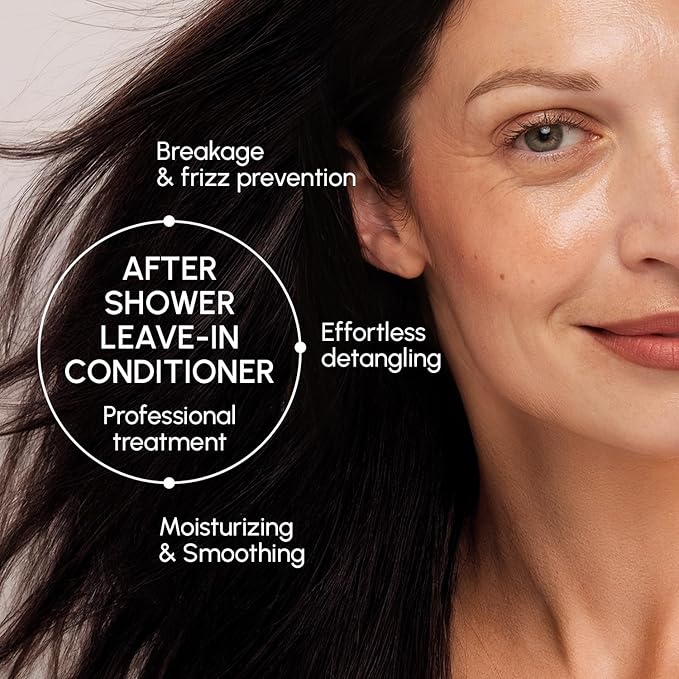MAREE Leave-In Conditioner Hair Gloss for Dry Damaged Hair, Leave-In Conditioner for Curly Hair, Color Treated
